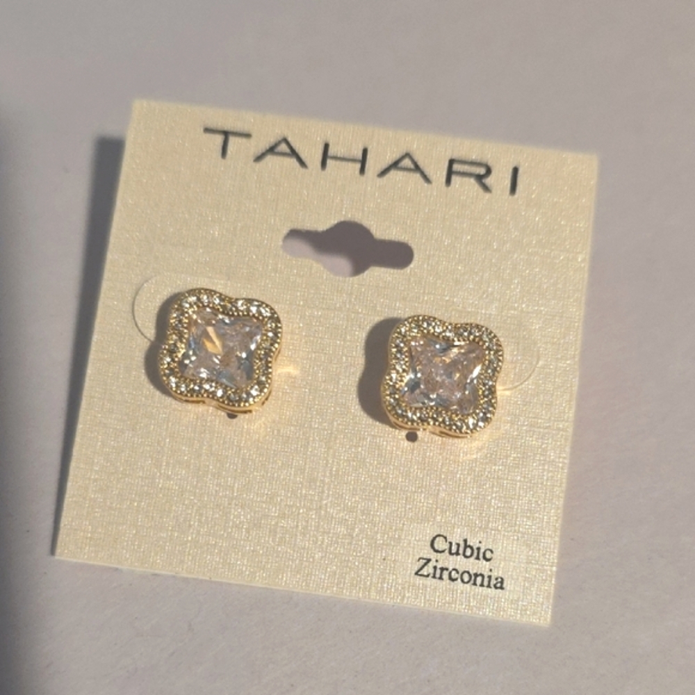 Tahari Earrings NWT